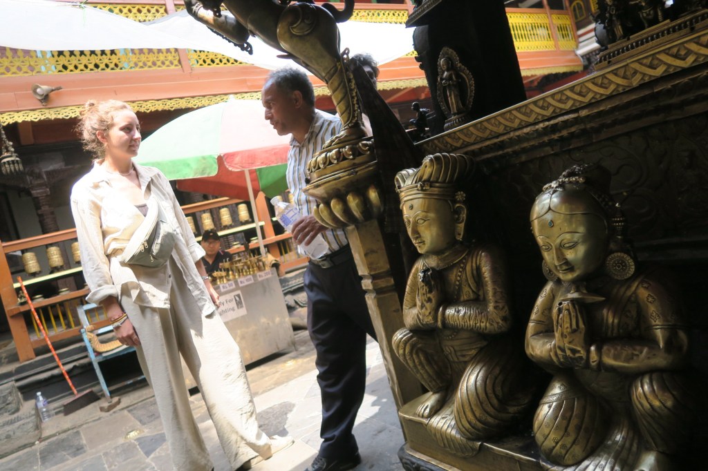 Visiting Patan with Kpu and&nbsp;Nirmal