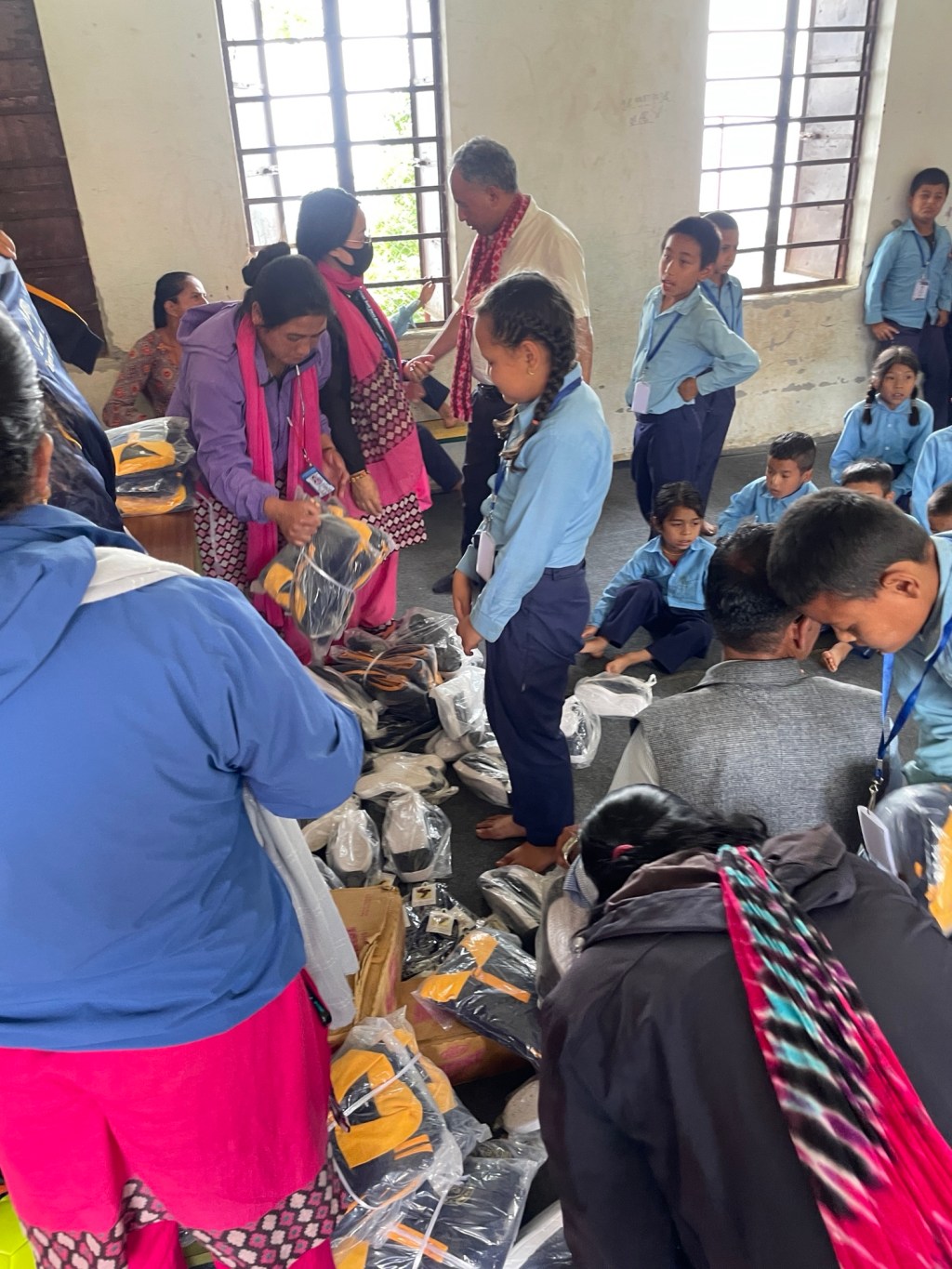 New outfits for Saping Local&nbsp;school